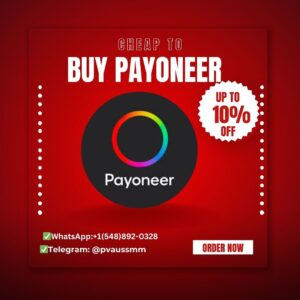 Buy Verified Payoneer Accounts